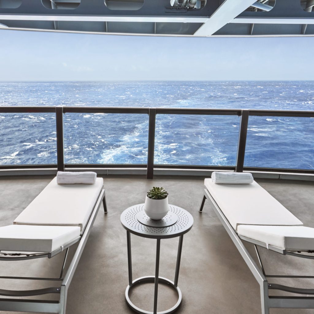 Virgin Voyage Suite Aft Suite Terrace
